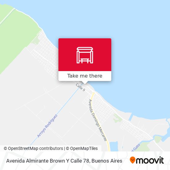 Avenida Almirante Brown Y Calle 78 map