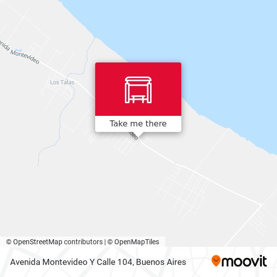 Avenida Montevideo Y Calle 104 map