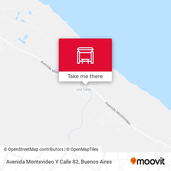 Avenida Montevideo Y Calle 82 map