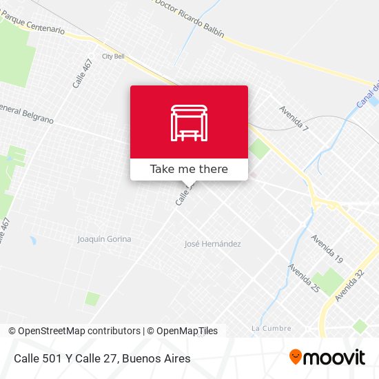 Mapa de Calle 501 Y Calle 27