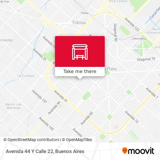 Avenida 44 Y Calle 22 map