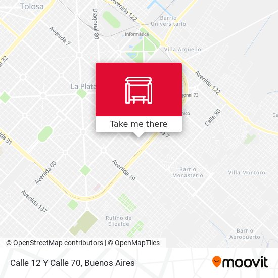 Calle 12 Y Calle 70 map