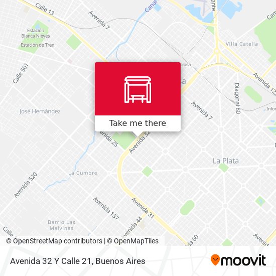 Avenida 32 Y Calle 21 map