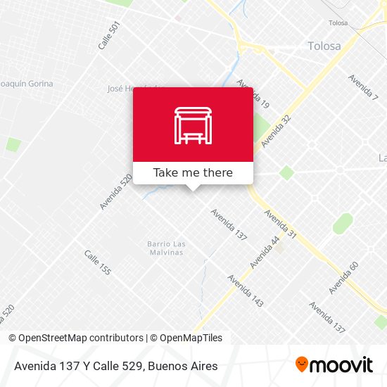 Avenida 137 Y Calle 529 map