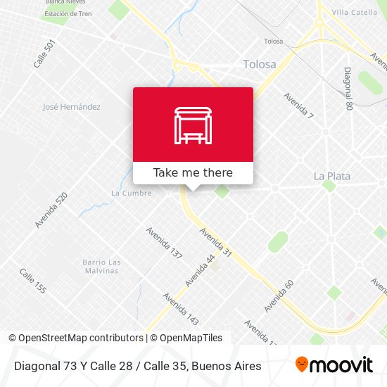 Mapa de Diagonal 73 Y Calle 28 / Calle 35