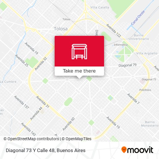 Mapa de Diagonal 73 Y Calle 48