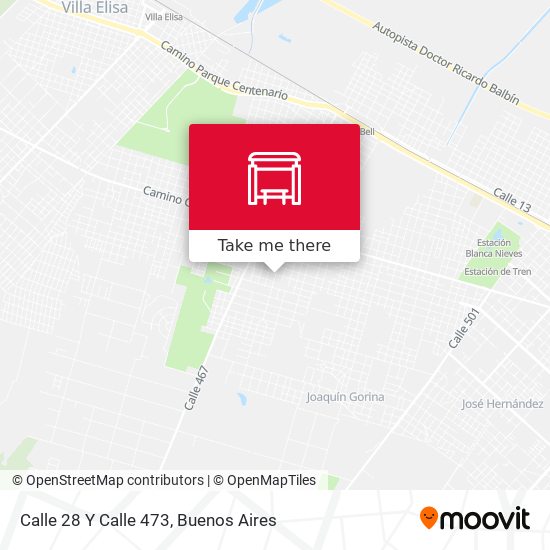 Calle 28 Y Calle 473 map