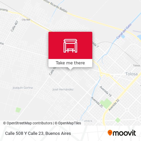 Calle 508 Y Calle 23 map