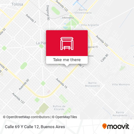 Calle 69 Y Calle 12 map
