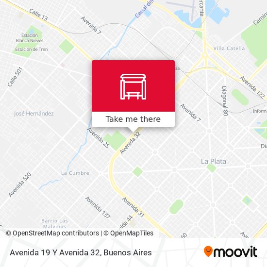 Avenida 19 Y Avenida 32 map