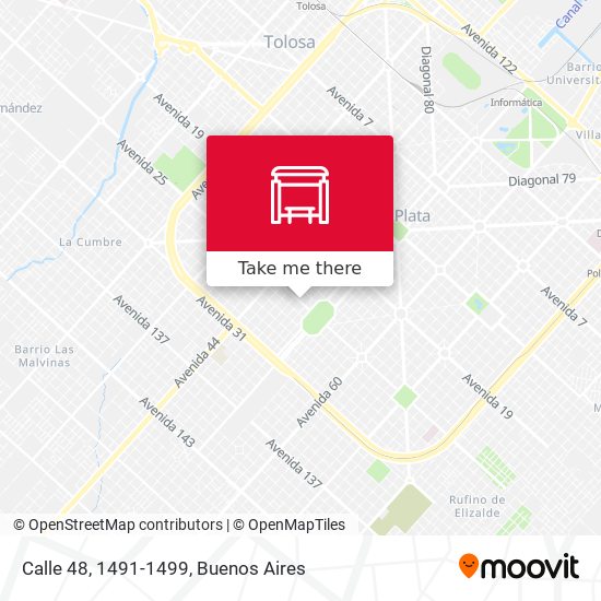 Calle 48, 1491-1499 map