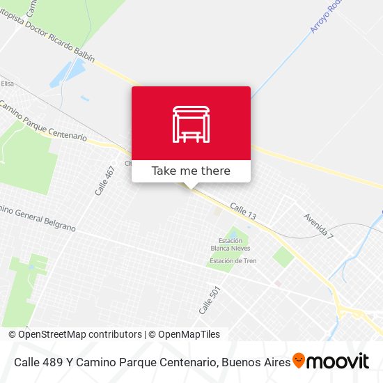 Calle 489 Y Camino Parque Centenario map