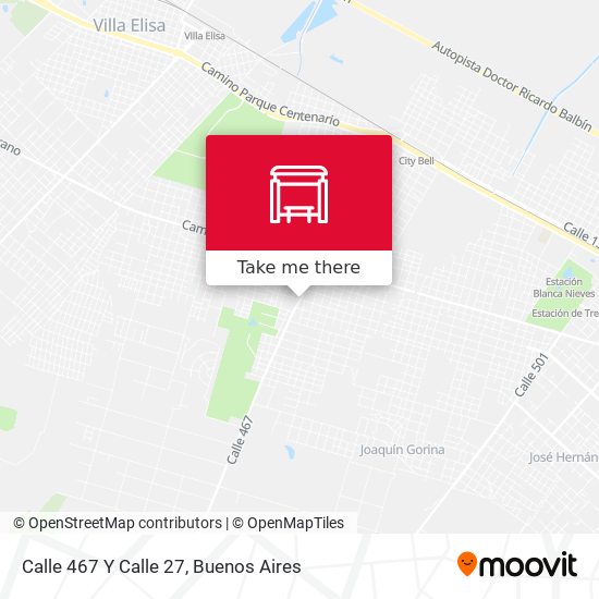 Calle 467 Y Calle 27 map