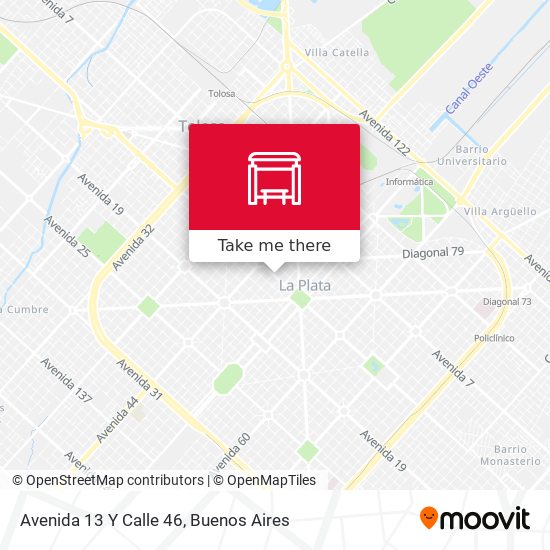 Avenida 13 Y Calle 46 map