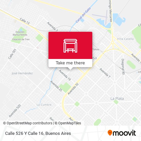 Mapa de Calle 526 Y Calle 16