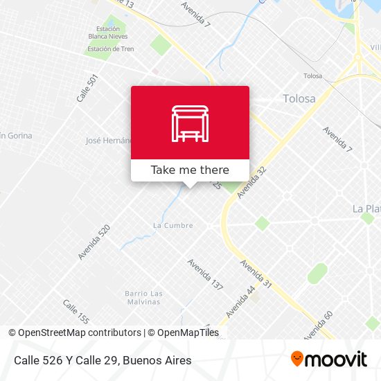 Calle 526 Y Calle 29 map