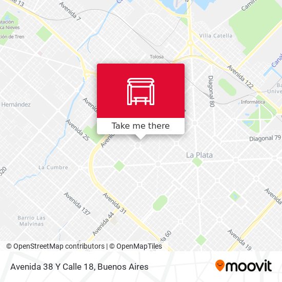 Avenida 38 Y Calle 18 map