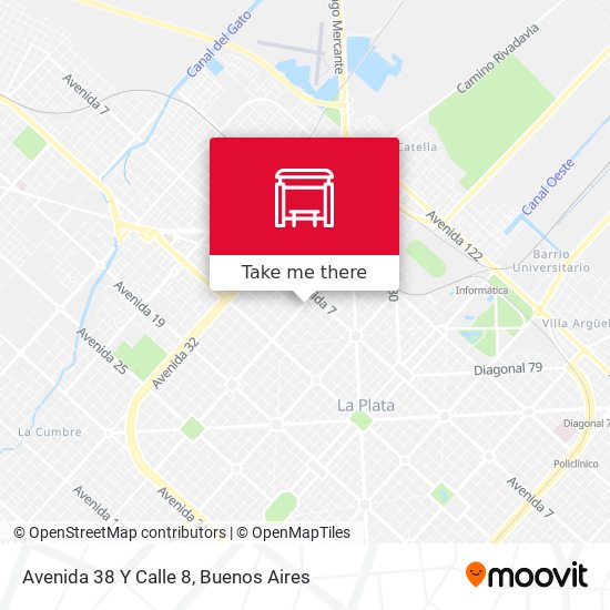 Avenida 38 Y Calle 8 map