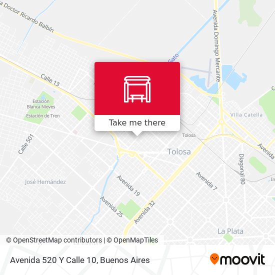 Avenida 520 Y Calle 10 map