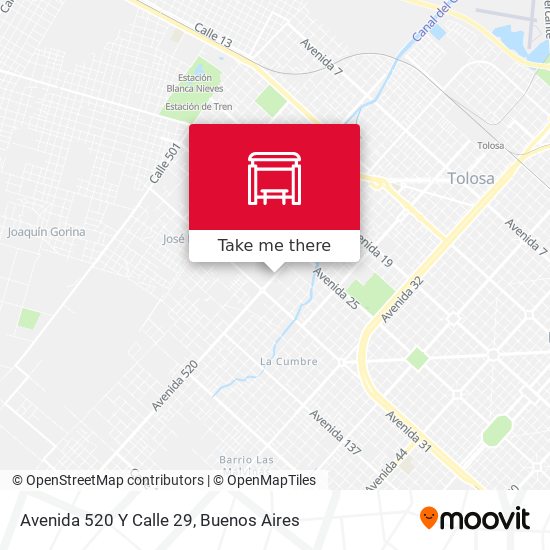 Mapa de Avenida 520 Y Calle 29