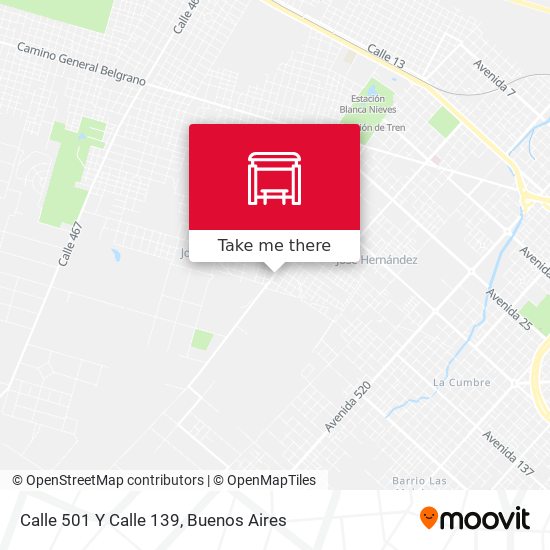 Calle 501 Y Calle 139 map