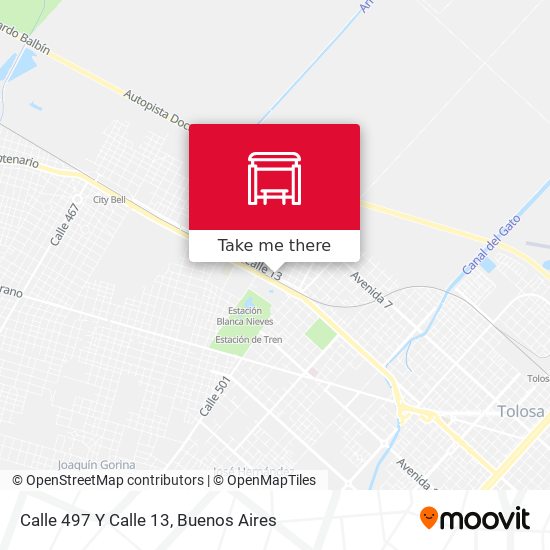 Calle 497 Y Calle 13 map