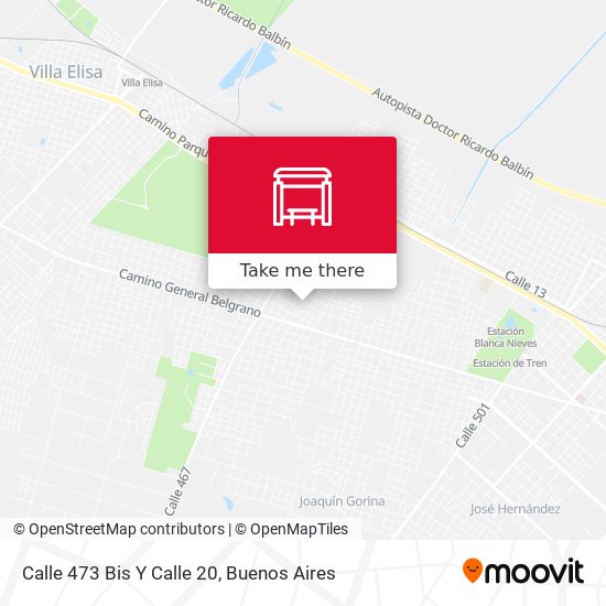 Calle 473 Bis Y Calle 20 map