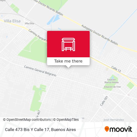 Calle 473 Bis Y Calle 17 map