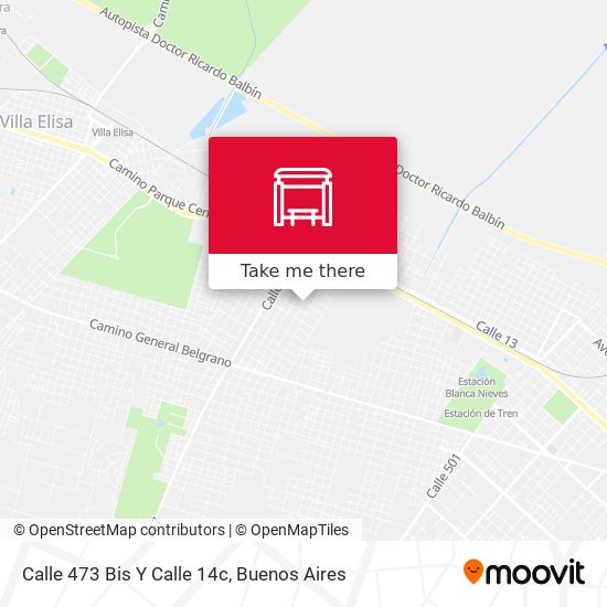 Calle 473 Bis Y Calle 14c map