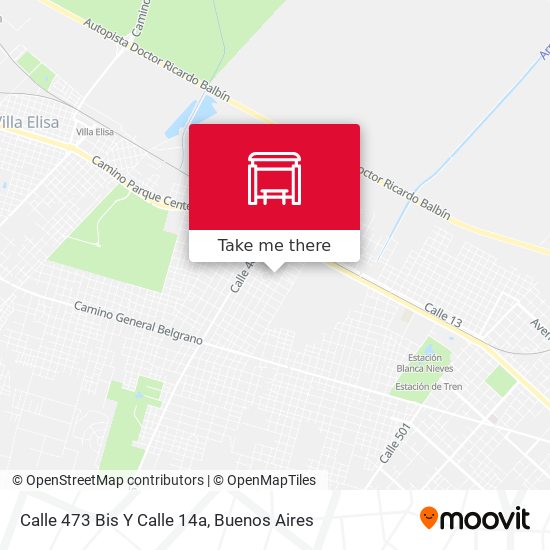 Mapa de Calle 473 Bis Y Calle 14a