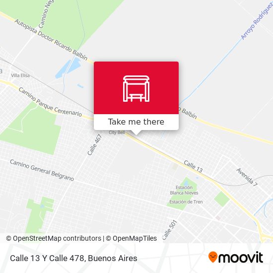 Calle 13 Y Calle 478 map