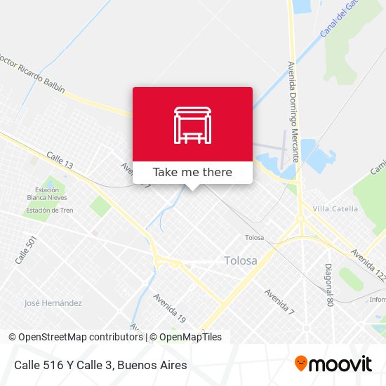 Calle 516 Y Calle 3 map