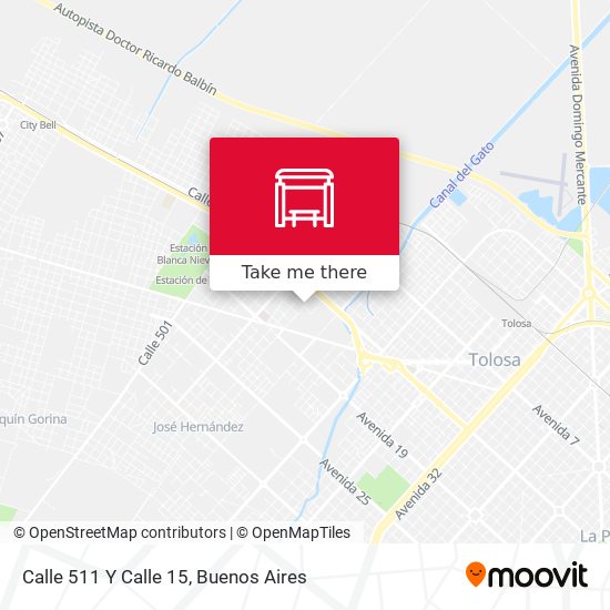 Calle 511 Y Calle 15 map