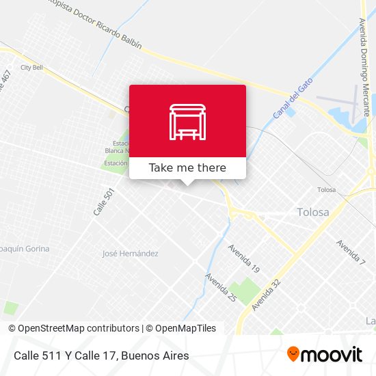 Calle 511 Y Calle 17 map
