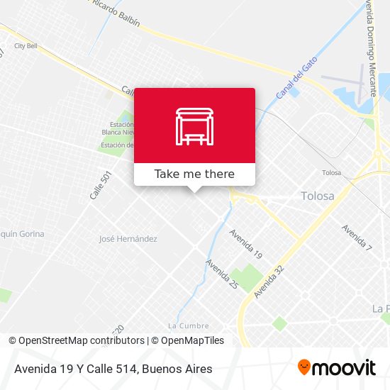 Avenida 19 Y Calle 514 map