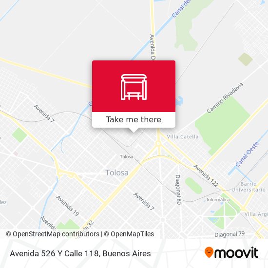 Avenida 526 Y Calle 118 map