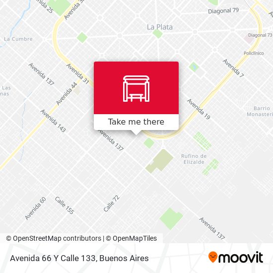 Mapa de Avenida 66 Y Calle 133