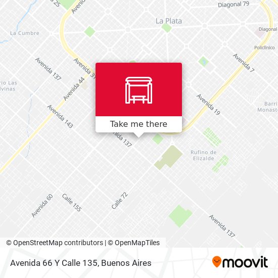 Mapa de Avenida 66 Y Calle 135