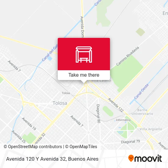 Avenida 120 Y Avenida 32 map