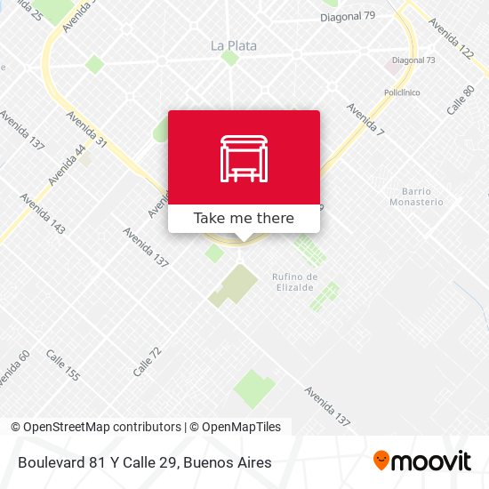 Boulevard 81 Y Calle 29 map