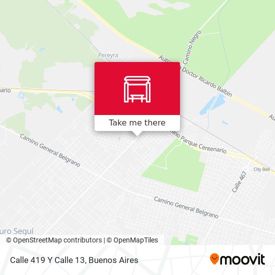 Calle 419 Y Calle 13 map