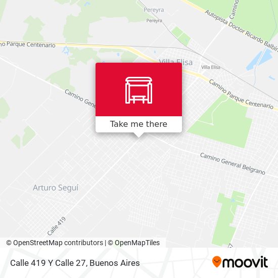 Calle 419 Y Calle 27 map