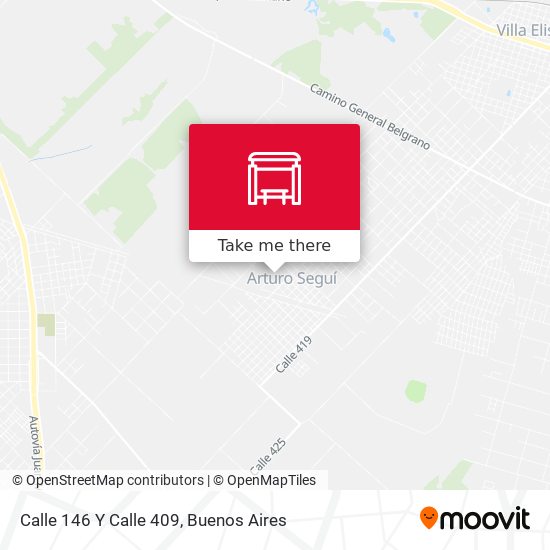 Calle 146 Y Calle 409 map