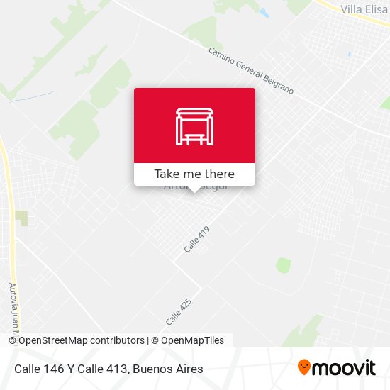 Calle 146 Y Calle 413 map