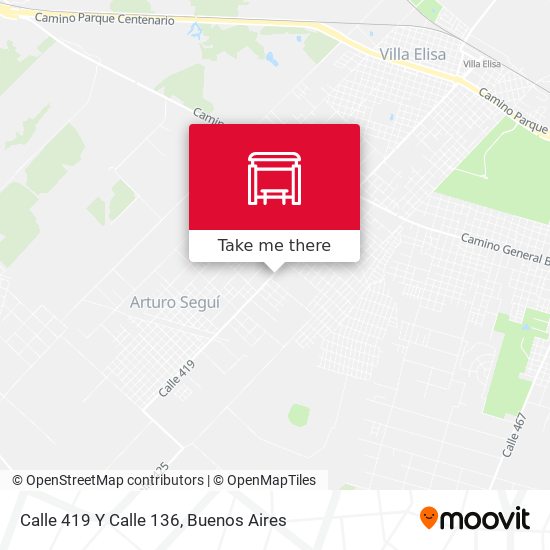 Calle 419 Y Calle 136 map