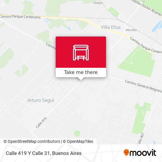Calle 419 Y Calle 31 map