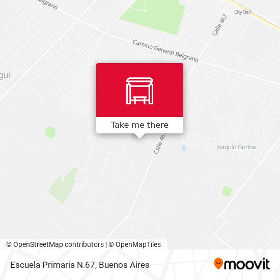 Escuela Primaria N.67 map