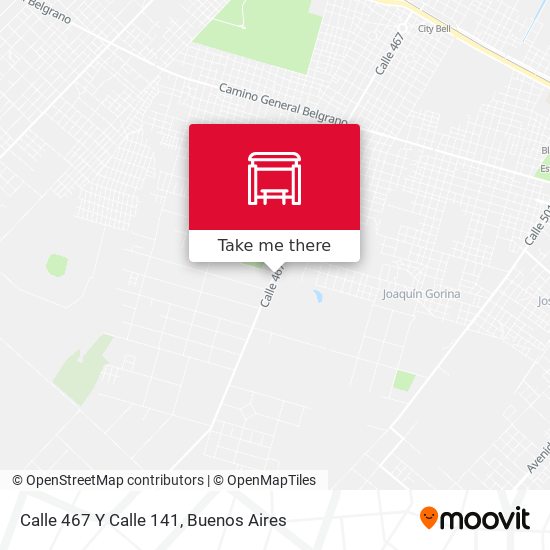 Calle 467 Y Calle 141 map