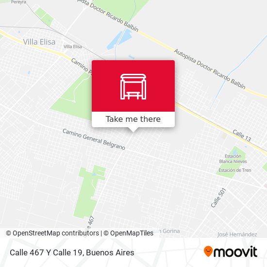 Calle 467 Y Calle 19 map