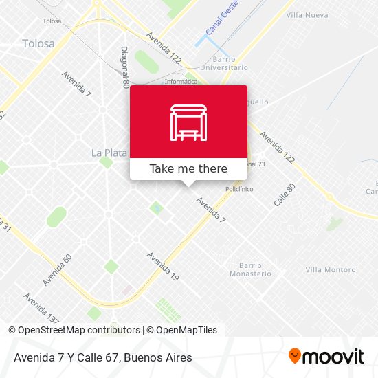 Avenida 7 Y Calle 67 map
